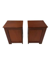 Art Deco Modernist Nightstands by J.A. Muntendam for L.O.V. Oosterbeek, 1920s